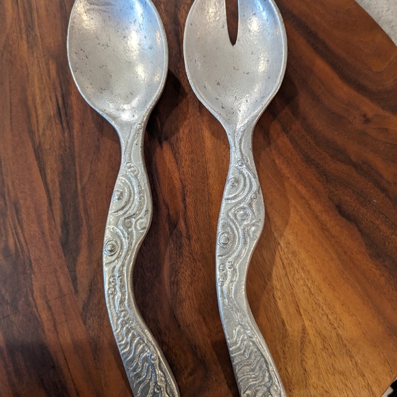 Drumm salad serving set - Picture 2 of 11